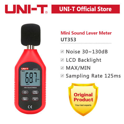 UNI-T UT353เสียงรบกวนวัด Db เมตร30 ~ 130dB มินิเสียง Decibel Monitor