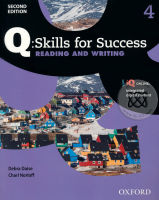 Bundanjai (หนังสือเรียนภาษาอังกฤษ Oxford) Q Skills for Success 2nd ED 4 Reading Writing Student s Book iQ Online (P)