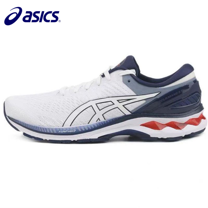 asics-kayano-รองเท้ากีฬาสำหรับทั้งหญิงและชาย-k27-รองเท้าวิ่งกันกระแทกหน้ากว้างกันดั้ม