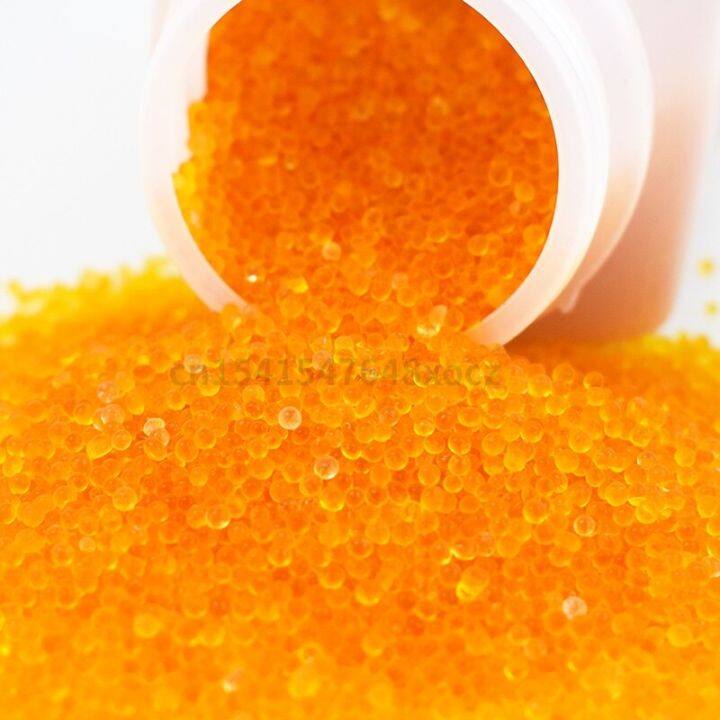 500g-waterproof-packaging-bule-orange-reusable-silica-gel-beads-moisture-absorber-desiccant-moisture-absorber-dehumidifier