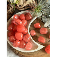 1 Pc Cherry Quartz Tumbled Stones , Chakras, Reiki, Healing