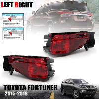 * ของแท้ * ทับทิมในกันชน ทับทิมท้าย รุ่น โตโยต้า ฟอร์จูนเนอร์ TOYOTA FORTUNER SUV ปี 2015 - 2018 สีแดง