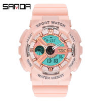 SANDA G style Fashion Lovers Women Watches Sports Military Quartz watches Women Waterproof Clock S-Shock Relógio feminino