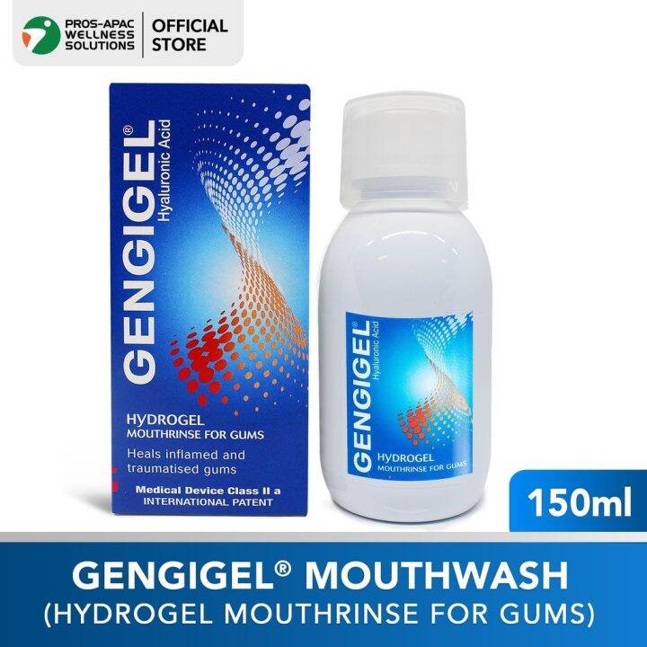 GENGIGEL Mouthwash 150ml For Wound Healing Singaw Mouth Sores