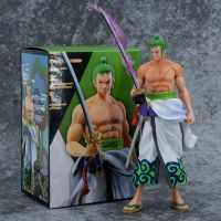 【CW】One Piece Anime Figure Roronoa Zoro Standing Posture Action Figure Anime Figma Model Collectible Decorations PVC Toys Gifts