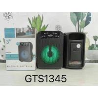 ลำโพงบลูทูธ รุ่น GTS-1345 มีไฟ LED เสียงดี ดอกลำโพง 3 นิ้ว จัดหนัก พลังเสียงเต็มๆ!!! เบสหนัก ฟังก์ชั่นครบครันสุดๆ