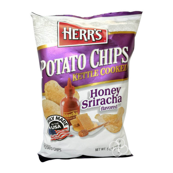 Herr's Kettle Cooked Sriracha Potato Chips 141g | Lazada PH