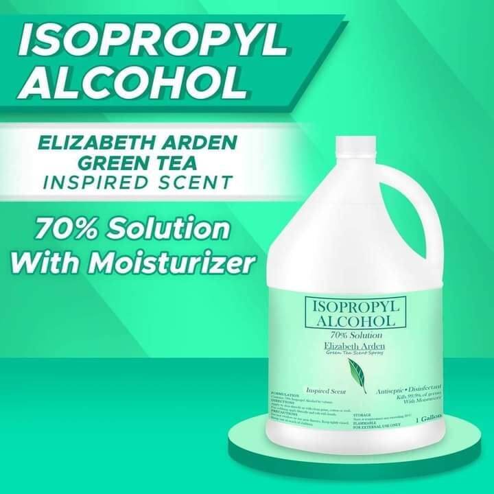 Scented Alcohol (Perfume Inspired) - 70% Isopropyl Alcohol - 1 Gallon ...