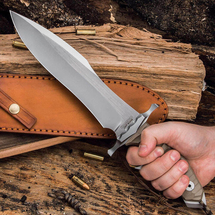 มีด-rambo-5-last-blood-final-brown-handle-knife-fixed-blade