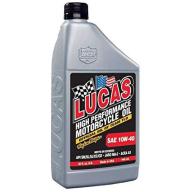 Nhớt cao cấp xe máy LUCAS High Performance 10W40 Motorcycle Oil 946ml thumbnail