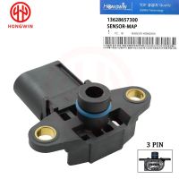 HONGWIN Manifold Absolute Pressure MAP Sensor 13628657300,13627542623 For BMW 525I 528I 530I 650I 750Li 325Xi 128I  2.4 3.0 4.4L