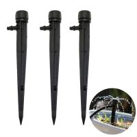 50 Pcs Adjustable 8 Hole Spiked Dripper 360 Degree Sprinkler  Gardening Horticulture Watering Nozzle Garden Irrigation Tools Watering Systems  Garden