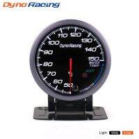 Dynoracing ไฟสีขาว/สีเหลืองอำพัน2.5 60MM แรงดันน้ำมันน้ำอุณหภูมิน้ำมันอุณหภูมิเทอร์โบเพิ่มมาตรวัดมิเตอร์รถยนต์อุณหภูมิก๊าซไอเสีย