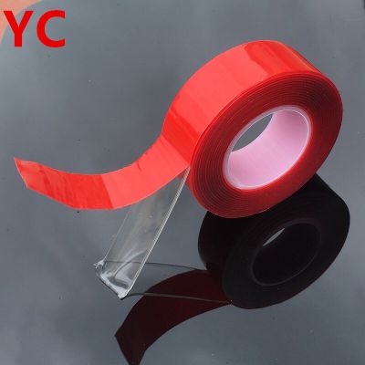 Double-sided Length 3M Width 5/10/12/15/20/25/30/50MM Strong Clear Transparent Acrylic Foam Adhesive Tape Adhesives Tape