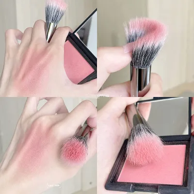 High-end Original Spot color blush brush 100  pure wool fine light front wool smudge concealer soft hair Cangzhou makeup brush tool