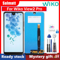 Salmatt หน้าจอเดิมสำหรับ Wiko View2 Pro ชิ้นส่วน LCD หน้าจอ LCD หน้าจอสัมผัสสำหรับจอสำรอง Wiko View2 Pro