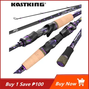 KastKing Max Steel Rod Carbon Spinning or Casting Fishing Rod - Good Baits