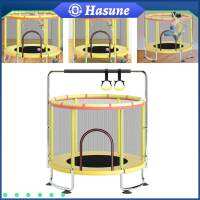 Hasune Trampoline ความปลอดภัยสุทธิเล่นการออกกำลังกายสำหรับเด็กเด็กสาวเด็กวัยหัดเดิน