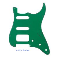 【Chat-support】 PDTYMWNG Pleroo ชิ้นส่วนกีตาร์-สำหรับ USA  เม็กซิโก Fd Stratocaster 72 11รูสกรูมาตรฐาน St Humbucker Hss กีต้าร์ปิ๊กการ์ดรอยขีดข่วน