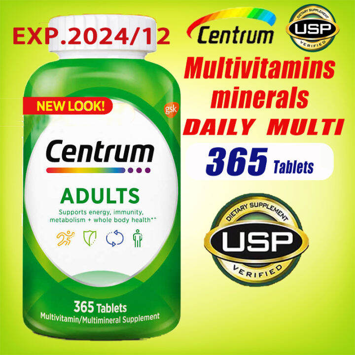 Centrum Adults Multivitamin 365 Tablets Multimineral Complete from A