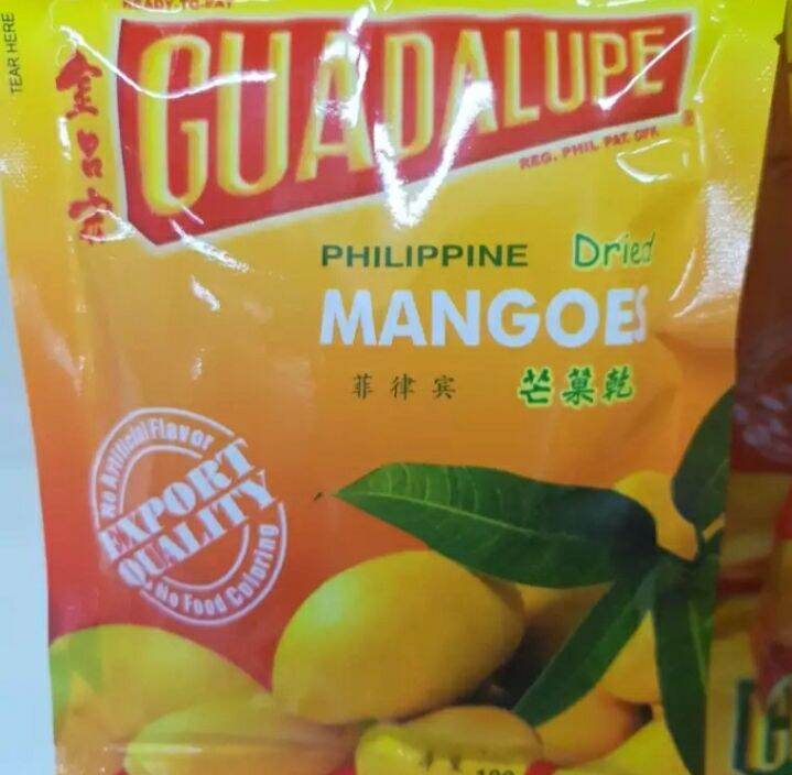 Guadalupe Cebu Dried Mangoes (100g) Lazada PH