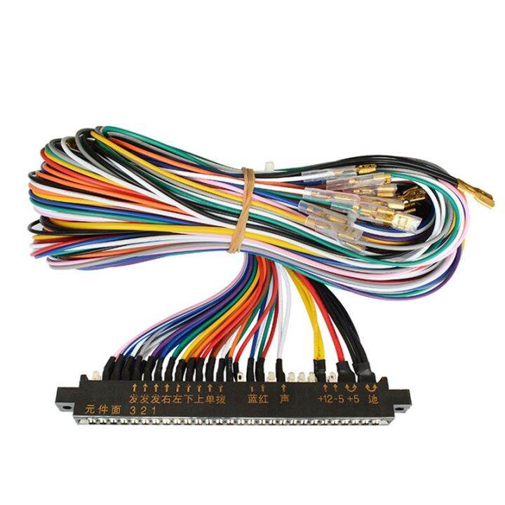 jamma-arcade-classical-game-board-28-pin-jamma-arcade-cable-60-in-1-pcb-green-for-cocktail-arcade-machine-up-right-arcade-machine