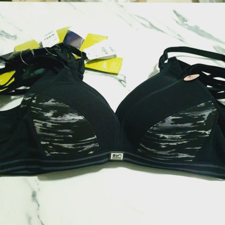 sabina-เสื้อชั้นใน-sport-bra-แท้100-สีดำ-เทา