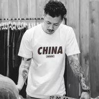 Shawn yue port of short sleeve T-shirt new mens shirt in the summer wind tide loose big yards short sleeve T-shirt half sleeve couples --ntx230801✵♈