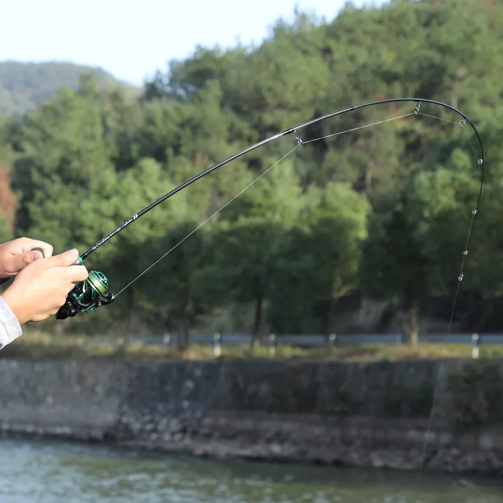 river fishing rod and reel combo