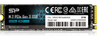 SP Silicon Power Silicon Power 2TB NVMe M.2 PCIe Gen3x4 2280 TLC SSD Solid State Drive (SP002TBP34A60M28) 2TB A60