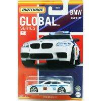 MATCHBOX 1/64 GLOBAL BMW M5 POLICE HCL41Collection of Die-casting Simulation Alloy Model Car Children Toys