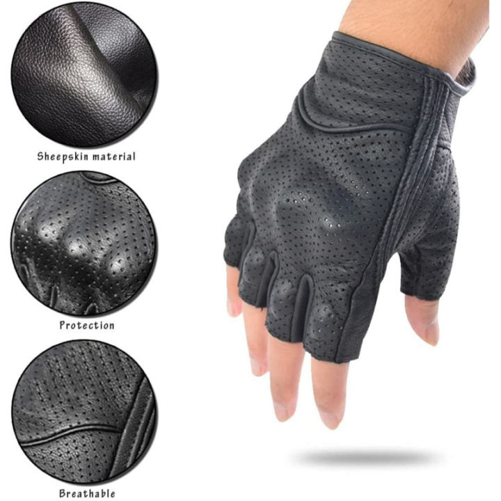 motorcycle-gloves-leather-comfortable-breathable-half-finger-gloves-cross-country-race-outdoor-gloves