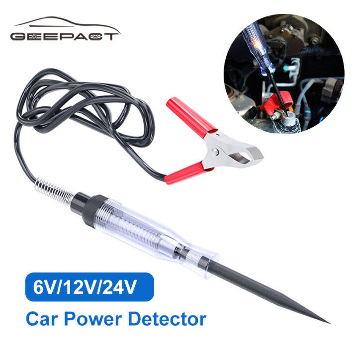 Geepact Car Electrical Testers 6V 12V 24V DC Voltage Car Electric Test ...