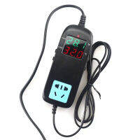 EU Plug Electronic Temperature Control Socket -40C-120C ไมโครคอมพิวเตอร์ดิจิตอลพร้อมเซนเซอร์