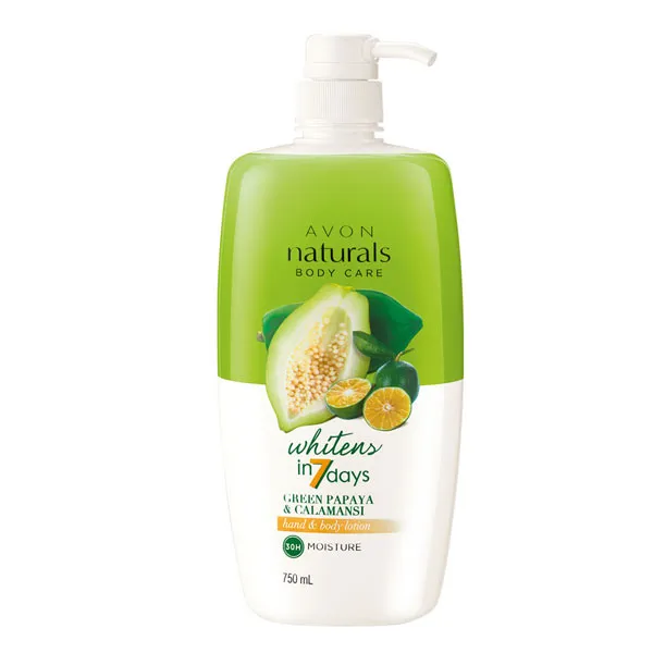 AVON naturals Green papaya lotion 750ml Lazada PH