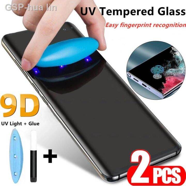 cut-2-p-s-uv-vidro-temperado-para-samsung-galaxy-s22-s23อัลตร้าโปรโตเตอร์-s21-s20-plus-nota-hd-capa-cola