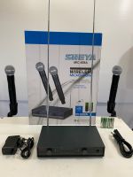 ไมค์ลอย ไมโครโฟนไร้สาย ไมค์ 2  ตัวแบบมือถือ Professional Wireless Microphone SHEYA MIC-888A VHF