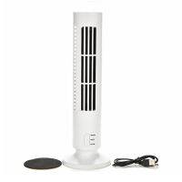 USB Rechargeable Tower Fan, Cooling Portable Fan Standing Bellyless Fan Air Conditioner Bedroom Kitchen Office