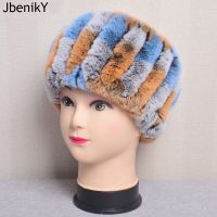 【Miki Xinyuan】 Rex RabbitRing ผ้าพันคออบอุ่นนุ่ม WomenRex RabbitHeadbands Stings RabbitScarfs