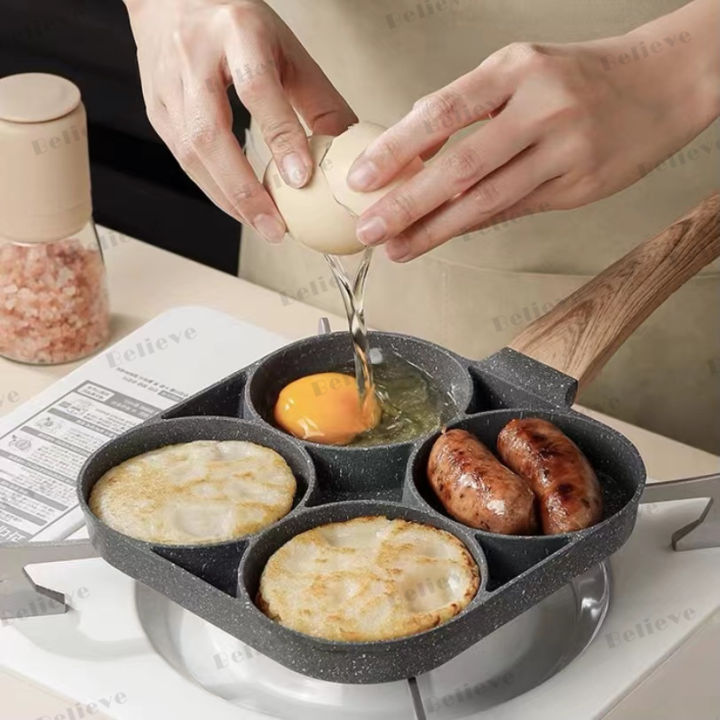 Frying Pan, Non-stick Egg Frying Pan, For Eggs, Steaks, Ham