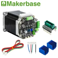 Makerbase Mks เครื่องพิมพ์3d Cnc สำหรับลูปปิดวง Nema23 Servo57c Rs485ที่เงียบและมีประสิทธิภาพสำหรับ Gen_l