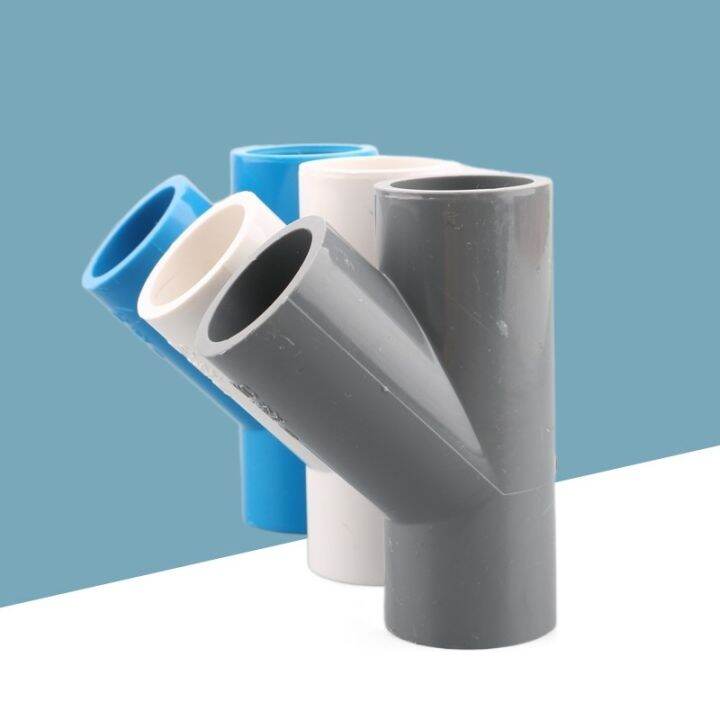 [Hàng Có Sẵn] 1 Khớp Nối Chữ T PVC 45 Độ Phụ Kiện Đường Ống Cấp Nước