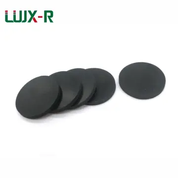 100pcs/lot Self Adhesive Magnetic Dia 10-30mm Round Rubber