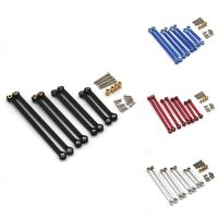 For FMS 1/18 EAZYRC Arizona Bronx RocHobby FIRE Horse Metal Chassis Link Rod Linkage Set RC Car Upgrades Parts