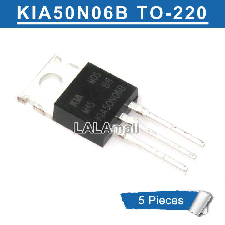 5pcs KIA50N06B TO-220 KIA50N06 TO220 50N06 50N06B 48A/60V N-channel ...