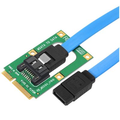 SSU 1 Set Green PCB MSATA to SATA SATA to 7PINSSD Solid State Drive SATA3.0 Interface Expansion Card Expansion Card