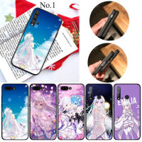 ZVZ23 Anime Re Zero Emilia อ่อนนุ่ม High Quality ซิลิโคน TPU Phone เคสโทรศัพท์ ปก หรับ Huawei Nova 7 SE 5T 4E 3i 3 2i 2 Mate 20 10 Pro Lite Honor 20 8x