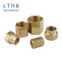 Water Gas Adapter Brass Fitting Pipe Connector Female To Female 1/8 1/4 3/8 1/2 Reducing Joint Air Coupling for Hose Connection