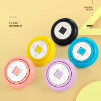 Creative Fingertip Spinner Decompression Toy Single-Sided Rotating Fingertip Gyro Adult Children Stress Relief Anti-Stress Toys