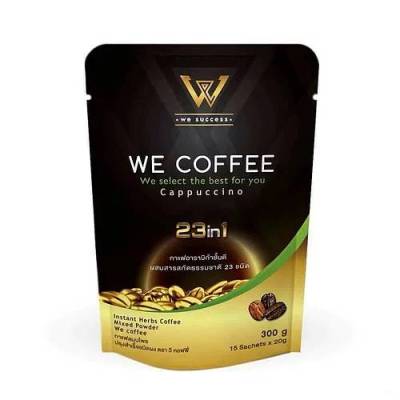 Wecoffee กาแฟสมุนไพรเพื่อสุขภาพ 15 ซอง